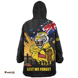 RugbyLife Richmond Snug Hoodie ANZAC Day Honour And Football Legacy