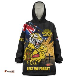 RugbyLife Richmond Snug Hoodie ANZAC Day Honour And Football Legacy