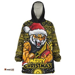 RugbyLife Richmond Snug Hoodie Ugly Christmas Knit Patterns Vintage Jersey