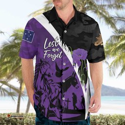 Australia ANZAC Day Hawaiian Shirt Animals of War - Lest We Forget LT7