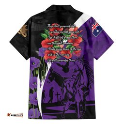 Australia ANZAC Day Hawaiian Shirt Animals of War - Lest We Forget LT7