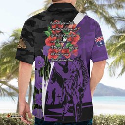 Australia ANZAC Day Hawaiian Shirt Animals of War - Lest We Forget LT7
