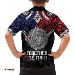 Aotearoa and Samoa Mo Te Tiriti Hawaiian Shirt Tangata Moana Stand with Tangata Whenua LT9