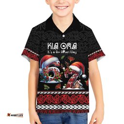 Aotearoa Six Seven Personalized Hawaiian Shirt New Zealand Funny Christmas LT9
