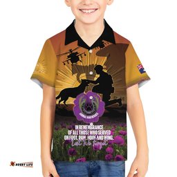 Animal War Heroes Australia ANZAC Day Hawaiian Shirt We Will Always Remember Them LT14