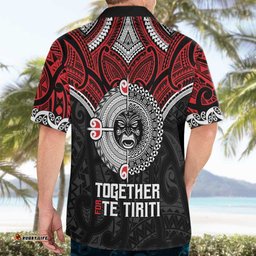 Aotearoa and Tonga Mo Te Tiriti Hawaiian Shirt New Zealand Honour The Treaty Ake!Ake!Ake! LT9