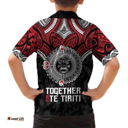 Aotearoa and Tonga Mo Te Tiriti Hawaiian Shirt New Zealand Honour The Treaty Ake!Ake!Ake! LT9