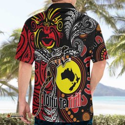Aotearoa and Australia Toitu Te Tiriti Hawaiian Shirt Honour the Treaty - Stand Together Stand Stronger LT03