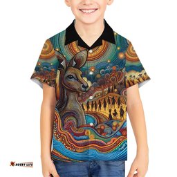 Aboriginal Dreamtime Stories Land Hawaiian Shirt LT9