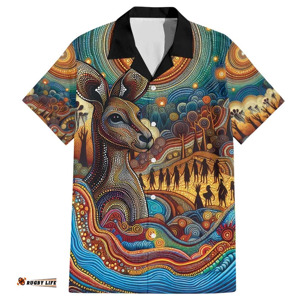 Aboriginal Dreamtime Stories Land Hawaiian Shirt LT9