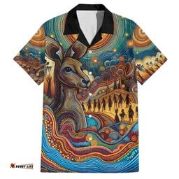 Aboriginal Dreamtime Stories Land Hawaiian Shirt LT9