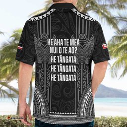 Aotearoa Toitu Te Tiriti Hawaiian Shirt No Kiwi Without Iwi LT05