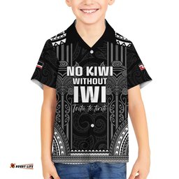 Aotearoa Toitu Te Tiriti Hawaiian Shirt No Kiwi Without Iwi LT05