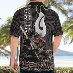 Aotearoa Hei Matau Hawaiian Shirt Haka Kiwi Mix Maori Mangopare LT14