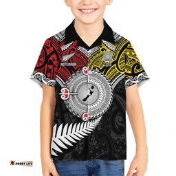 Aotearoa and Niue Mo Te Tiriti Hawaiian Shirt New Zealand Honour The Treaty Ake!Ake!Ake! LT9