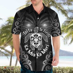 Aotearoa Toitu Te Tiriti Hawaiian Shirt Ka Mua Ka Muri LT05