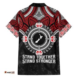 Aotearoa Proud To Be Maori Hawaiian Shirt New Zealand Fight Together LT9