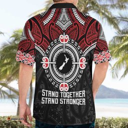 Aotearoa Proud To Be Maori Hawaiian Shirt New Zealand Fight Together LT9