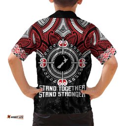 Aotearoa Proud To Be Maori Hawaiian Shirt New Zealand Fight Together LT9