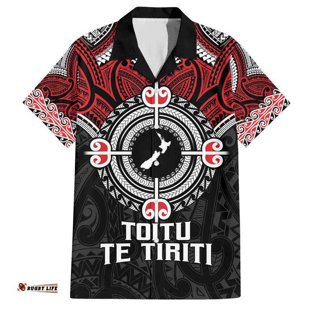 Aotearoa Proud To Be Maori Hawaiian Shirt New Zealand Fight Together LT9