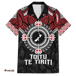 Aotearoa Proud To Be Maori Hawaiian Shirt New Zealand Fight Together LT9