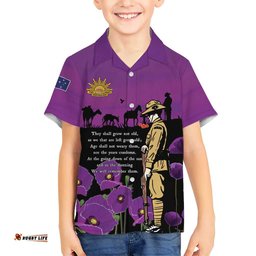 ANZAC Soldier and War Animals Hawaiian Shirt We Will Remember Them LT15