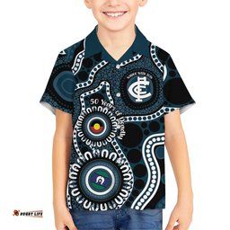 Carlton NAIDOC Week 2026 Personalised Hawaiian Shirt 50 Years of Deadly Aboriginal Art LT14