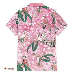 Australia Galah Aboriginal Hawaiian Shirt Breast Cancer Awareness LT7