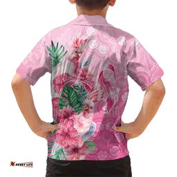 Australia Cockatoos Breast Cancer Hawaiian Shirt Faith Hope Love LT05