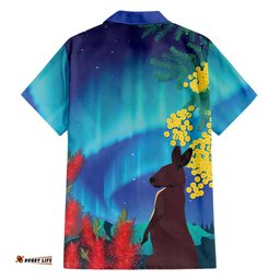 Australia Northern Lights Scenery Hawaiian Shirt LT7
