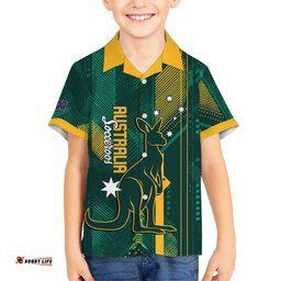 Australia Socceroos 2026 Custom Hawaiian Shirt Go Aussie Kangaroo National Color LT14