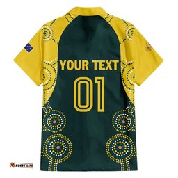 Custom Australia Cricket Hawaiian Shirt Aussies Champions LT01