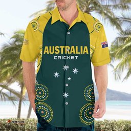 Custom Australia Cricket Hawaiian Shirt Aussies Champions LT01