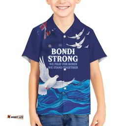 Bondi Beach Pray For Australia Personalised Hawaiian Shirt LT9