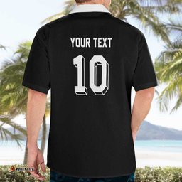 Custom Aotearoa Rugby Hawaiian Shirt Fern Blacks-Traditional Maori Motifs Design LT03