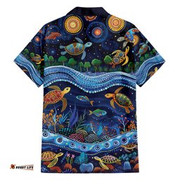 Australian Landscapes Hawaiian Shirt Aboriginal Dreamtime Story LT9