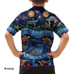 Australian Landscapes Hawaiian Shirt Aboriginal Dreamtime Story LT9