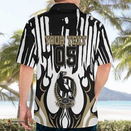 Custom Collingwood Black Hawaiian Shirt Unique Style DT05