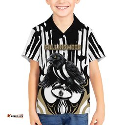 Custom Collingwood Black Hawaiian Shirt Unique Style DT05