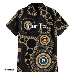 Collingwood NAIDOC Week 2026 Personalised Hawaiian Shirt 50 Years of Deadly Aboriginal Art LT14