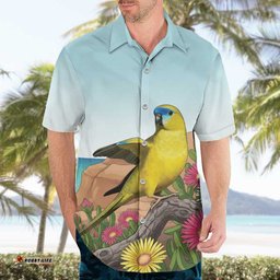 Australia Rock Parrot Hawaiian Shirt Pigface Carpobrotus Rocky Island Vibes LT14