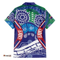 Australia New South Wales Hawaiian Shirt NSW Orta Recens Quam Pura Nites LT9