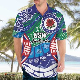 Australia New South Wales Hawaiian Shirt NSW Orta Recens Quam Pura Nites LT9
