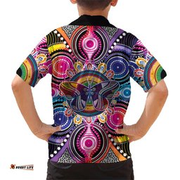 Australia Indigenous Autism Awareness Hawaiian Shirt Its Okay To Be Different LT05