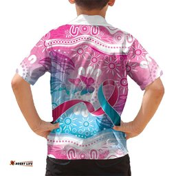 Australia Hereditary Cancer Awareness Hawaiian Shirt Never Give Up LT05