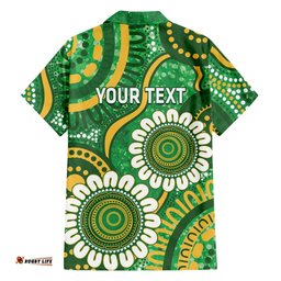 Bowls Australia Custom Hawaiian Shirt Aboriginal Art National Color LT14