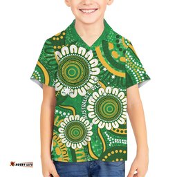 Bowls Australia Custom Hawaiian Shirt Aboriginal Art National Color LT14