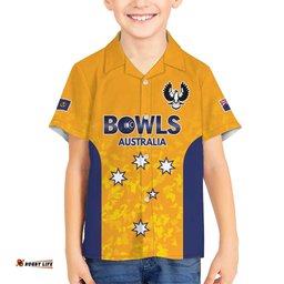 Australian South Australia Lawn Bowls Custom Hawaiian Shirt Aussie Minimalist Style LT9