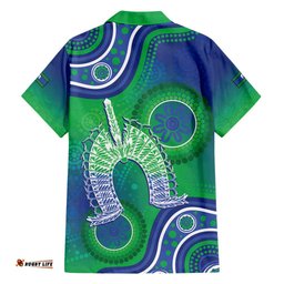 Australia Torres Strait Islanders Hawaiian Shirt Dhari Aboriginal Pattern LT14