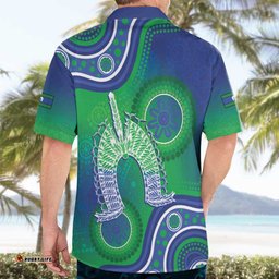 Australia Torres Strait Islanders Hawaiian Shirt Dhari Aboriginal Pattern LT14